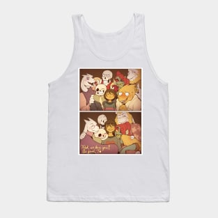 Friends become family (undertale) Tank Top